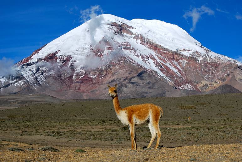 Chimborazo: the farthest point on the Earths surface from the Earths center